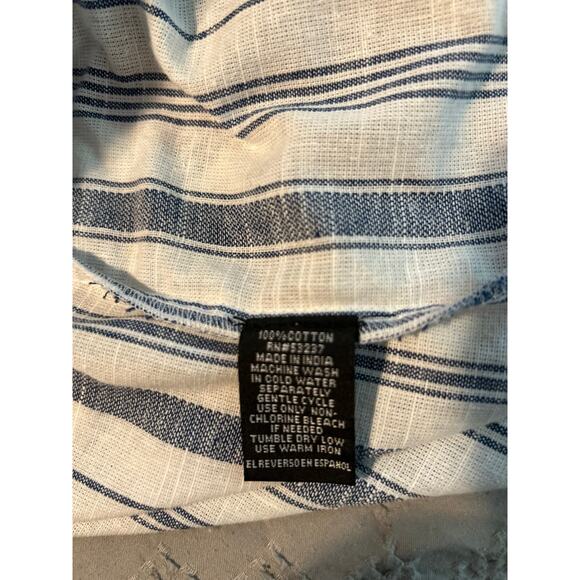 White & blue striped sundress - Picture 7 of 10